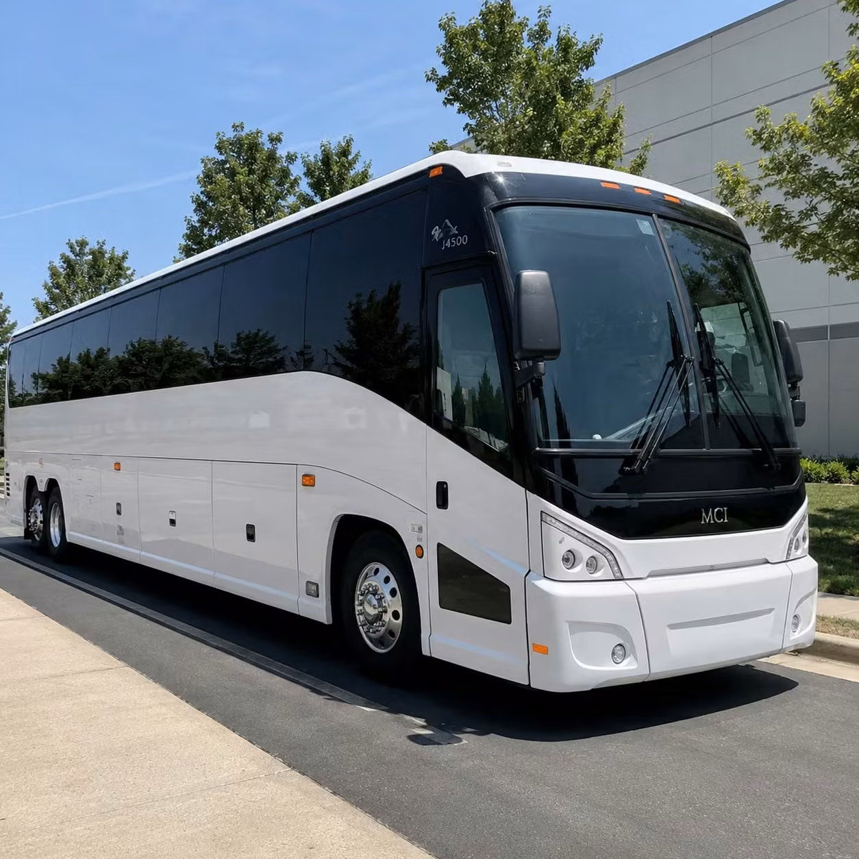 56 passenger charter bus