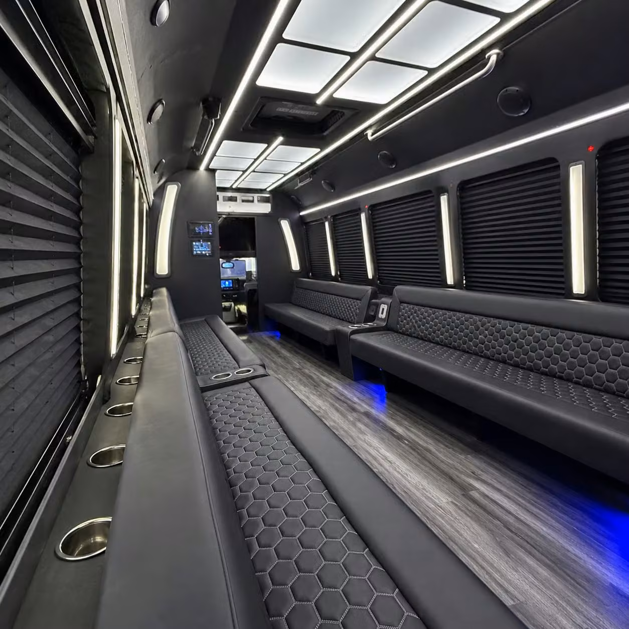 party bus interior