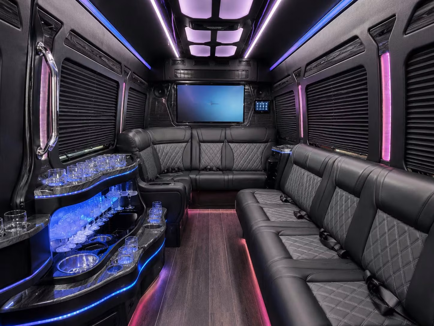 sprinter vans and luxury limo buses for intimate birmingham prom groups